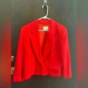 Pendleton Red Blazer
